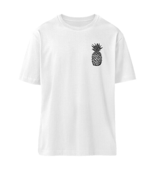Oversized Ananas Hell Weiß - Unisex - Fuser Relaxed Shirt ST/ST-3